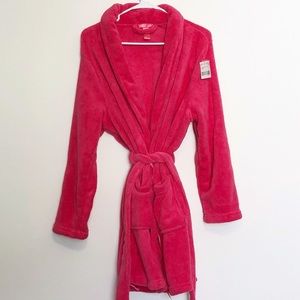 Fluffy, Hot Pink Bath Robe